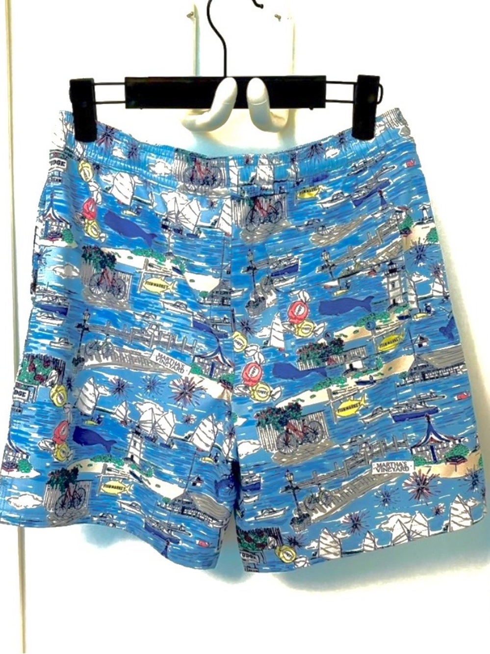 Vineyard Vines Blue Nautical Kids Swim Trunks